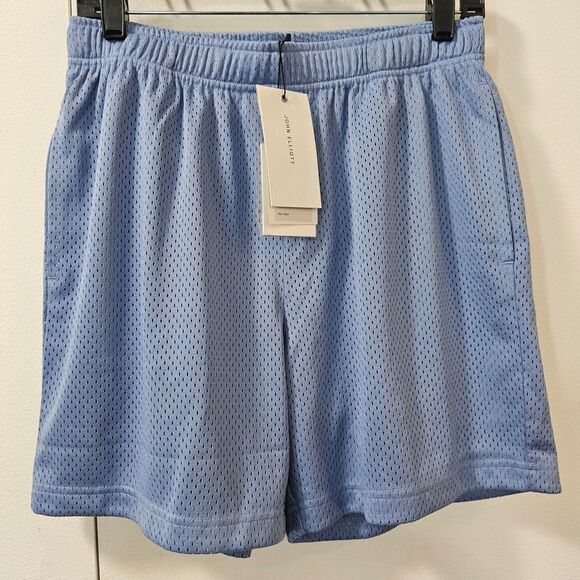 John Elliott Aau Mesh Shorts Men's Multiple Sizes Malibu Blue - Picture 1 of 12